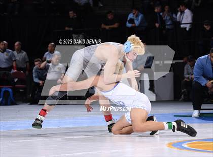 Thumbnail 3 in CIF State Boys Wrestling Championships (126-170 Finals) photogallery.