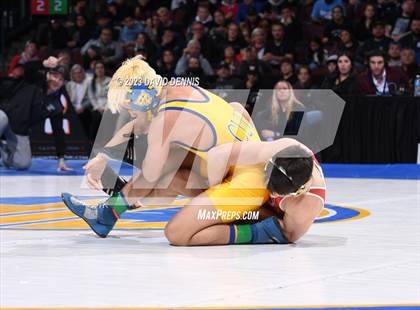 Thumbnail 1 in CIF State Boys Wrestling Championships (126-170 Finals) photogallery.