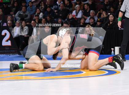 Thumbnail 1 in CIF State Boys Wrestling Championships (126-170 Finals) photogallery.