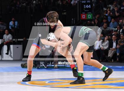 Thumbnail 1 in CIF State Boys Wrestling Championships (126-170 Finals) photogallery.