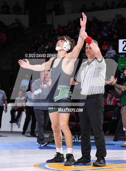 Thumbnail 1 in CIF State Boys Wrestling Championships (126-170 Finals) photogallery.