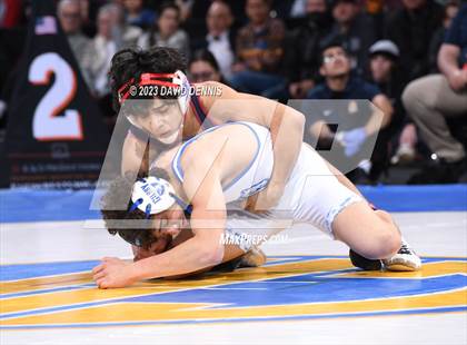Thumbnail 1 in CIF State Boys Wrestling Championships (126-170 Finals) photogallery.