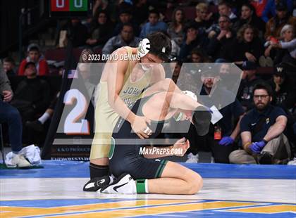 Thumbnail 3 in CIF State Boys Wrestling Championships (126-170 Finals) photogallery.