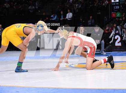 Thumbnail 1 in CIF State Boys Wrestling Championships (126-170 Finals) photogallery.