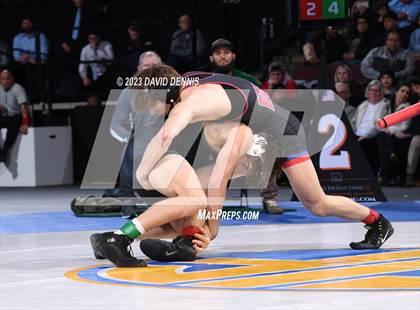 Thumbnail 2 in CIF State Boys Wrestling Championships (126-170 Finals) photogallery.