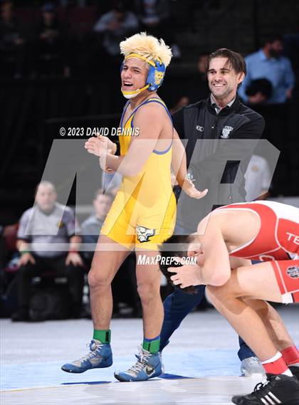 Thumbnail 1 in CIF State Boys Wrestling Championships (126-170 Finals) photogallery.