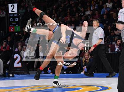 Thumbnail 3 in CIF State Boys Wrestling Championships (126-170 Finals) photogallery.