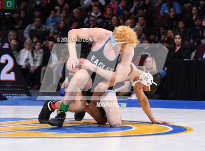 Thumbnail 2 in CIF State Boys Wrestling Championships (126-170 Finals) photogallery.