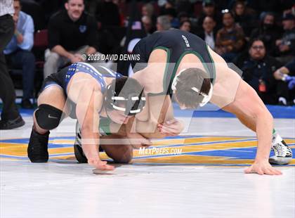 Thumbnail 3 in CIF State Boys Wrestling Championships (126-170 Finals) photogallery.