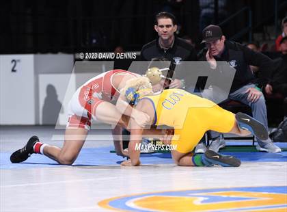 Thumbnail 1 in CIF State Boys Wrestling Championships (126-170 Finals) photogallery.