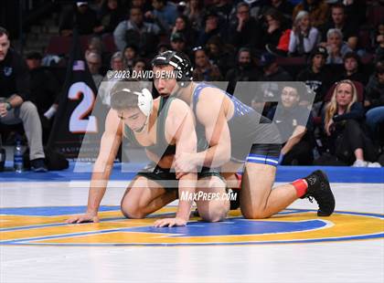 Thumbnail 1 in CIF State Boys Wrestling Championships (126-170 Finals) photogallery.