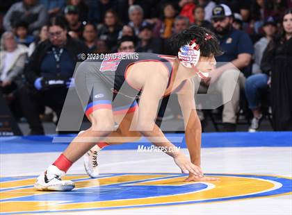 Thumbnail 3 in CIF State Boys Wrestling Championships (126-170 Finals) photogallery.