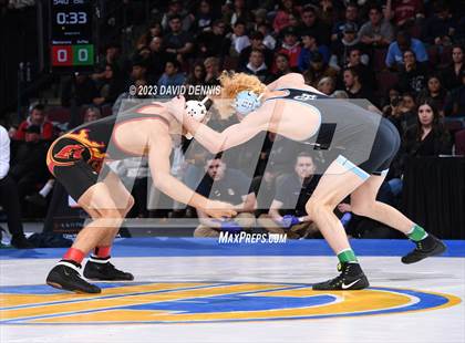 Thumbnail 1 in CIF State Boys Wrestling Championships (126-170 Finals) photogallery.