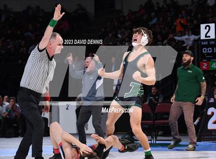 Thumbnail 2 in CIF State Boys Wrestling Championships (126-170 Finals) photogallery.