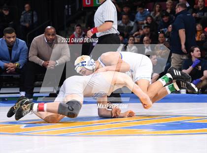 Thumbnail 1 in CIF State Boys Wrestling Championships (126-170 Finals) photogallery.