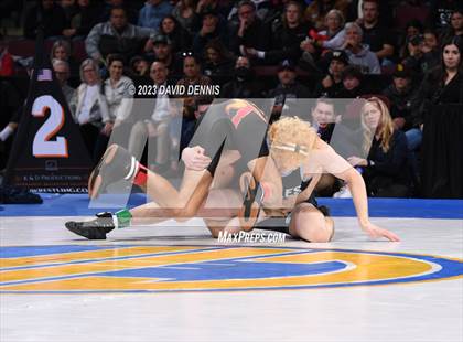 Thumbnail 2 in CIF State Boys Wrestling Championships (126-170 Finals) photogallery.