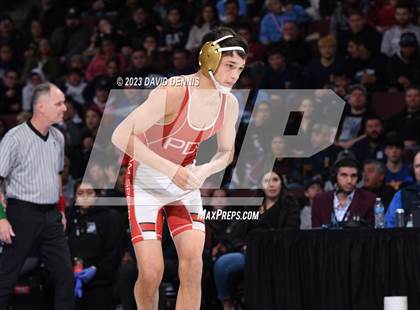 Thumbnail 1 in CIF State Boys Wrestling Championships (126-170 Finals) photogallery.