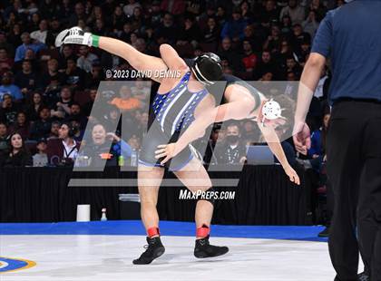 Thumbnail 2 in CIF State Boys Wrestling Championships (126-170 Finals) photogallery.