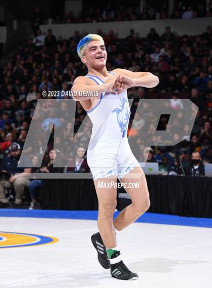 Thumbnail 2 in CIF State Boys Wrestling Championships (126-170 Finals) photogallery.