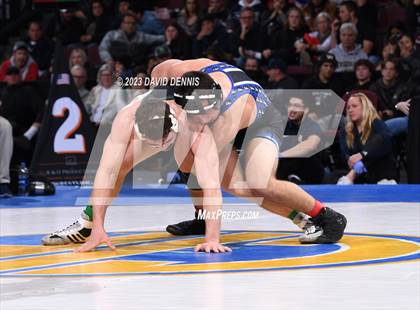 Thumbnail 3 in CIF State Boys Wrestling Championships (126-170 Finals) photogallery.