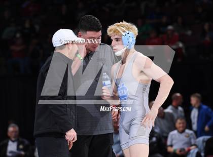 Thumbnail 1 in CIF State Boys Wrestling Championships (126-170 Finals) photogallery.