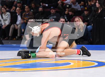 Thumbnail 3 in CIF State Boys Wrestling Championships (126-170 Finals) photogallery.