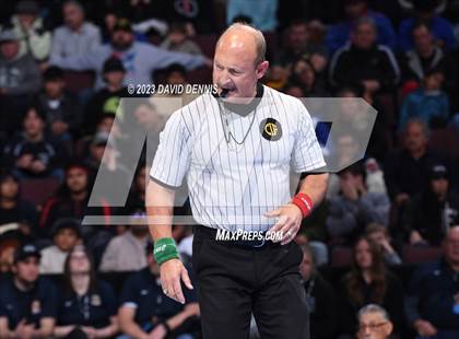 Thumbnail 2 in CIF State Boys Wrestling Championships (126-170 Finals) photogallery.