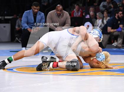Thumbnail 3 in CIF State Boys Wrestling Championships (126-170 Finals) photogallery.