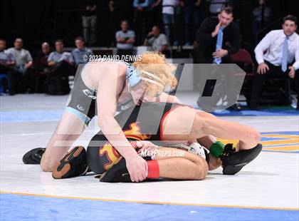 Thumbnail 3 in CIF State Boys Wrestling Championships (126-170 Finals) photogallery.