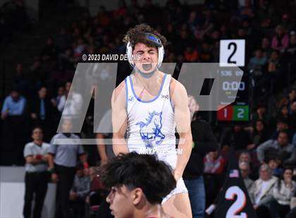 Thumbnail 1 in CIF State Boys Wrestling Championships (126-170 Finals) photogallery.