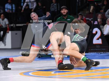Thumbnail 2 in CIF State Boys Wrestling Championships (126-170 Finals) photogallery.