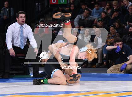 Thumbnail 3 in CIF State Boys Wrestling Championships (126-170 Finals) photogallery.