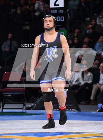 Thumbnail 2 in CIF State Boys Wrestling Championships (126-170 Finals) photogallery.