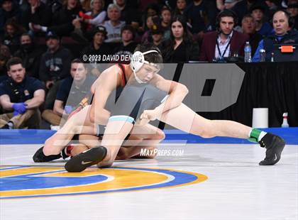 Thumbnail 1 in CIF State Boys Wrestling Championships (126-170 Finals) photogallery.