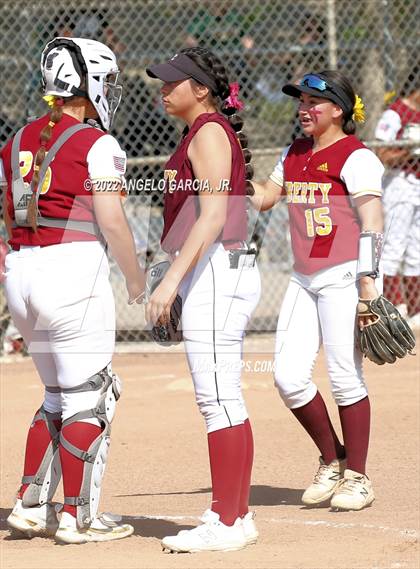 Thumbnail 1 in Monte Vista vs Liberty (Livermore Stampede) photogallery.