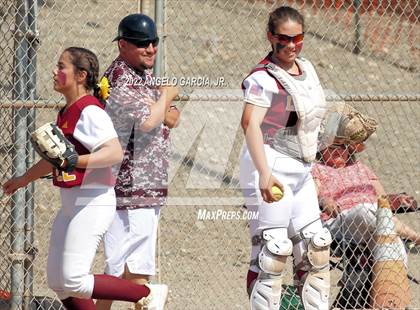 Thumbnail 2 in Monte Vista vs Liberty (Livermore Stampede) photogallery.