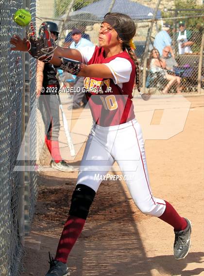 Thumbnail 2 in Monte Vista vs Liberty (Livermore Stampede) photogallery.