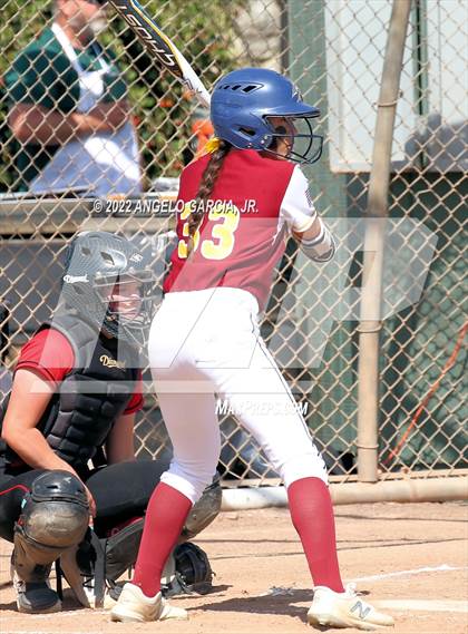 Thumbnail 2 in Monte Vista vs Liberty (Livermore Stampede) photogallery.