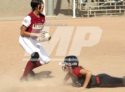 Thumbnail 2 in Monte Vista vs Liberty (Livermore Stampede) photogallery.