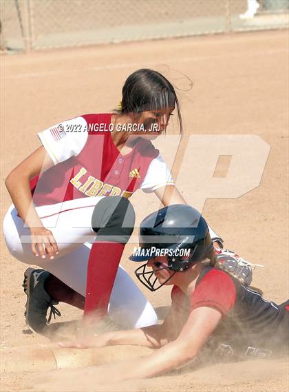 Thumbnail 3 in Monte Vista vs Liberty (Livermore Stampede) photogallery.