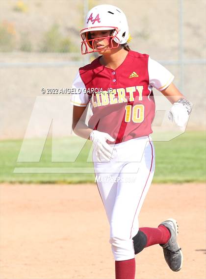 Thumbnail 3 in Monte Vista vs Liberty (Livermore Stampede) photogallery.