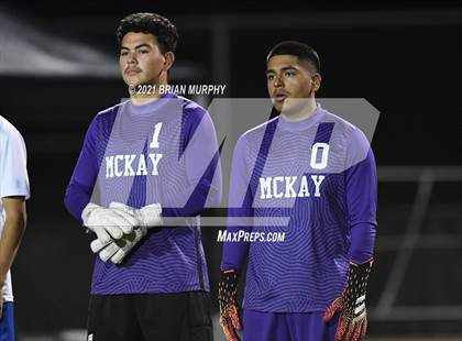 Thumbnail 1 in McKay @ Jesuit (OSAA 6A 2nd Round Playoff) photogallery.