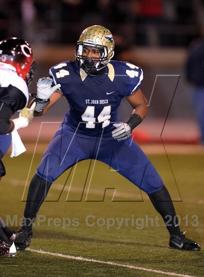 Thumbnail 3 in Centennial vs. St. John Bosco (CIF SoCal Regional Open Division Final) photogallery.