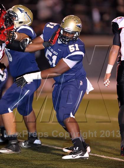 Thumbnail 1 in Centennial vs. St. John Bosco (CIF SoCal Regional Open Division Final) photogallery.