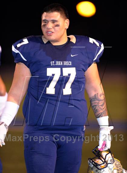 Thumbnail 1 in Centennial vs. St. John Bosco (CIF SoCal Regional Open Division Final) photogallery.