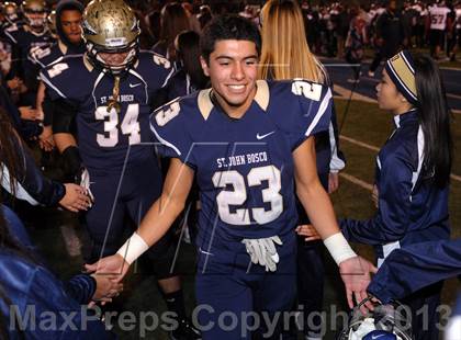 Thumbnail 1 in Centennial vs. St. John Bosco (CIF SoCal Regional Open Division Final) photogallery.