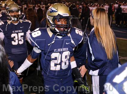 Thumbnail 3 in Centennial vs. St. John Bosco (CIF SoCal Regional Open Division Final) photogallery.