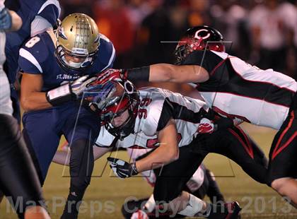 Thumbnail 1 in Centennial vs. St. John Bosco (CIF SoCal Regional Open Division Final) photogallery.