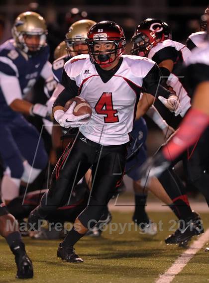 Thumbnail 2 in Centennial vs. St. John Bosco (CIF SoCal Regional Open Division Final) photogallery.