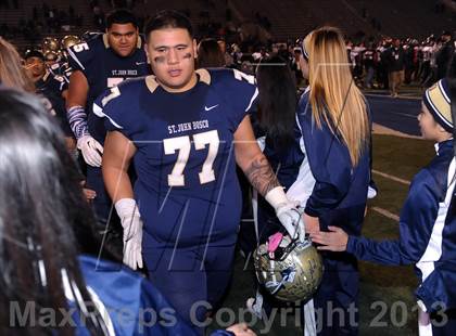 Thumbnail 3 in Centennial vs. St. John Bosco (CIF SoCal Regional Open Division Final) photogallery.